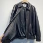 MIU MIU Plongé nappa leather jacket