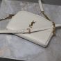 YSL GABY ZIPPERED POUCH IN LAMBSKIN