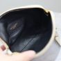 YSL GABY ZIPPERED POUCH IN LAMBSKIN