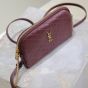 YSL Gaby zipped pouch in quilted lambskin