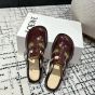 LOEWE Campo Mary Jane mule in calfskin