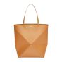 LOEWE XL Puzzle Fold tote in shiny calfskin