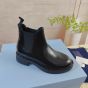 Prada Brushed leather Chelsea boots