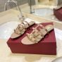 Valentino ROCKSTUD FLAT SLIDE SANDAL