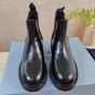 Prada Brushed leather Chelsea boots