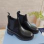 Prada Brushed leather Chelsea boots