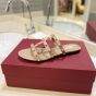 Valentino ROCKSTUD FLAT SLIDE SANDAL