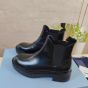 Prada Brushed leather Chelsea boots