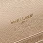 YSL CASSANDRE MATELASSÉ SMALL ENVELOPE WALLET IN GRAIN DE POUDRE LEATHER