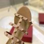 Valentino ROCKSTUD FLAT SLIDE SANDAL
