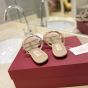 Valentino ROCKSTUD FLAT SLIDE SANDAL