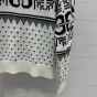 Celine crew neck sweater in fair isle wool and cashmere
