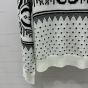 Celine crew neck sweater in fair isle wool and cashmere