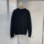 Celine triomphe crew neck sweater in wool and cashmere