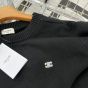 Celine triomphe crew neck sweater in wool and cashmere