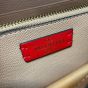 Valentino VLOGO SIGNATURE GRAINY CALFSKIN WALLET WITH CHAIN