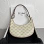 Celine AVA BAG IN TRIOMPHE CANVAS AND CALFSKIN
