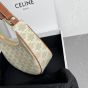 Celine AVA BAG IN TRIOMPHE CANVAS AND CALFSKIN