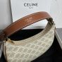 Celine AVA BAG IN TRIOMPHE CANVAS AND CALFSKIN