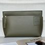 LOEWE T Pouch in satin calfskin