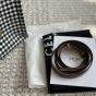 Celine SMALL CABAS THAIS IN VICHY TEXTILE AND CALFSKIN