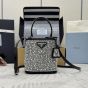 Prada Panier satin bag with crystals