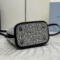 Prada Panier satin bag with crystals