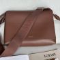 LOEWE Flamenco satchel in shiny supple calfskin