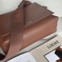 LOEWE Flamenco satchel in shiny supple calfskin