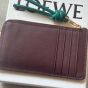 LOEWE Knot coin cardholder in shiny nappa calfskin