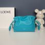 LOEWE Mini Flamenco clutch in nappa calfskin