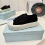 Prada Laced fabric sneakers