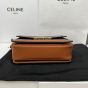 Celine TEEN TRIOMPHE BAG IN TRIOMPHE CANVAS AND CALFSKIN