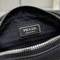 Prada Leather shoulder bag with pouch