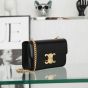 Celine CHAIN SHOULDER BAG CLAUDE IN SHINY CALFSKIN