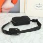 Prada Brique Re-Nylon and Saffiano leather bag