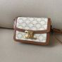 Celine TEEN TRIOMPHE BAG IN TRIOMPHE CANVAS AND CALFSKIN