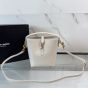 YSL LE 37 mini in shiny leather