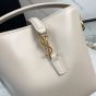 YSL LE 37 mini in shiny leather