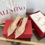 Valentino VLogo Signature Patent Leather Slingback Pump