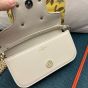 VALENTINO GARAVANI LOCÒ CALFSKIN SHOULDER BAG