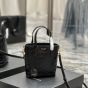 Saint Laurent toy shopping bag IN CROCODILE-EMBOSSED LEATHER