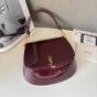 YSL VOLTAIRE TOP HANDLE in patent leather
