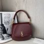 YSL VOLTAIRE TOP HANDLE in patent leather