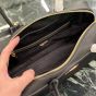 Prada Re-Nylon and leather medium top-handle bag with padlock