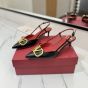 Valentino VLOGO SIGNATURE CALFSKIN SLINGBACK PUMP