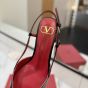 Valentino VLOGO SIGNATURE CALFSKIN SLINGBACK PUMP