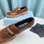 PRADA Leather loafers