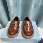 PRADA Leather loafers