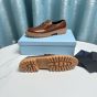 PRADA Leather loafers